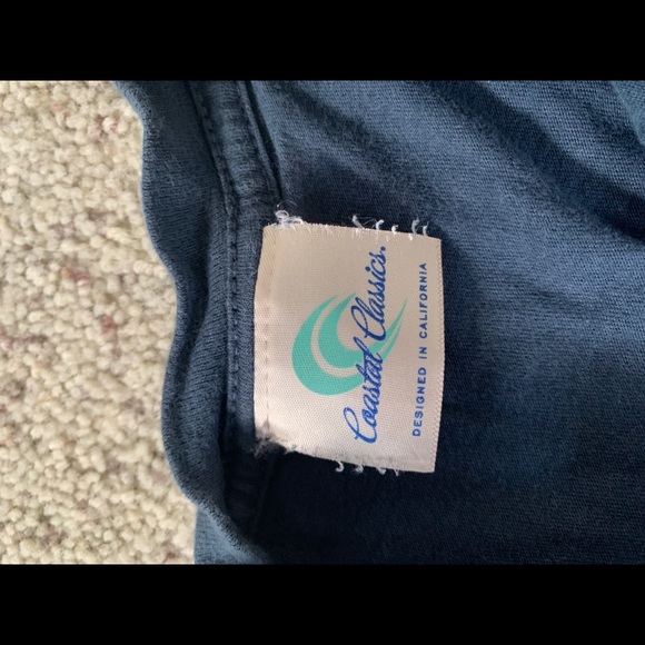 blue oversized surf city tee - Picture 5 of 5